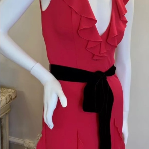 GUCCI PINK  RUFFLE DRESS SIZE M - Picture 8 of 15